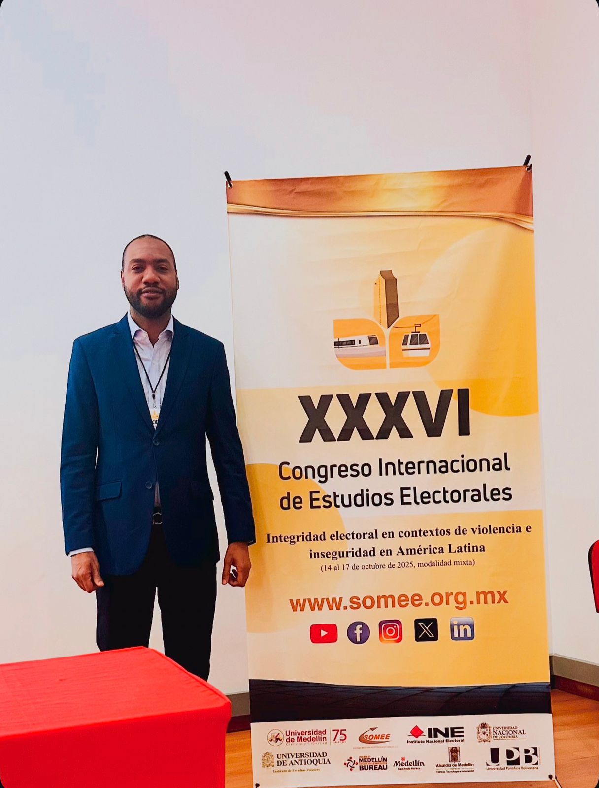 Javier Ubiera Elecciones Juventud Colombia.