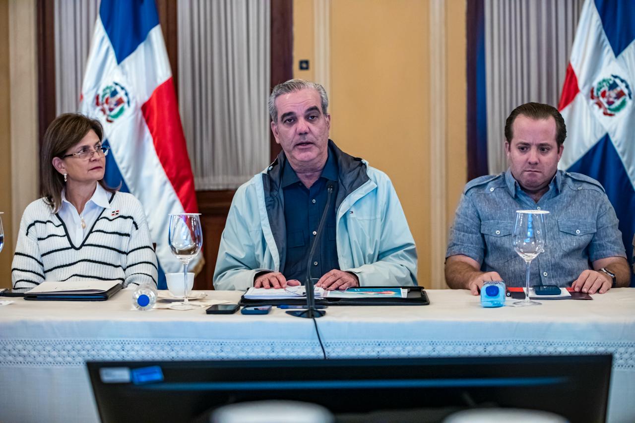 Consejo de Preparación, Mitigación y Respuesta, encabezado por el presidente Luis Abinader