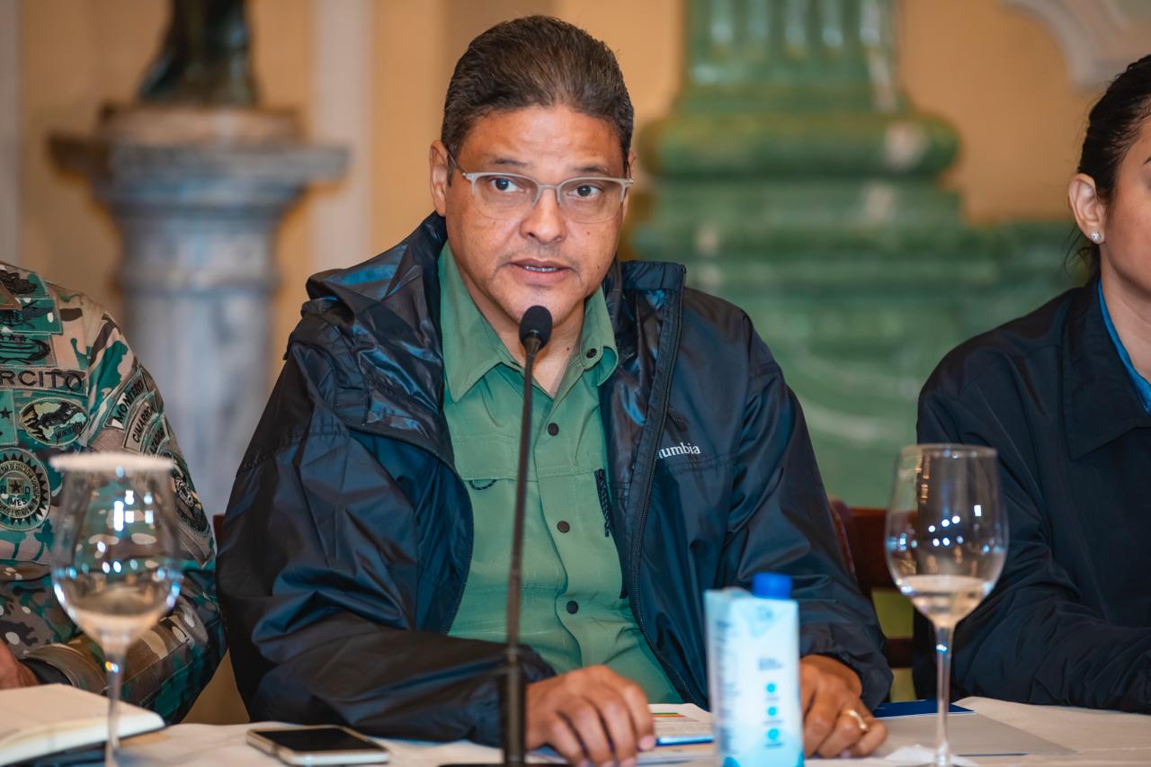 Director del Centro de Operaciones de Emergencias (COE), Juan Manuel Méndez