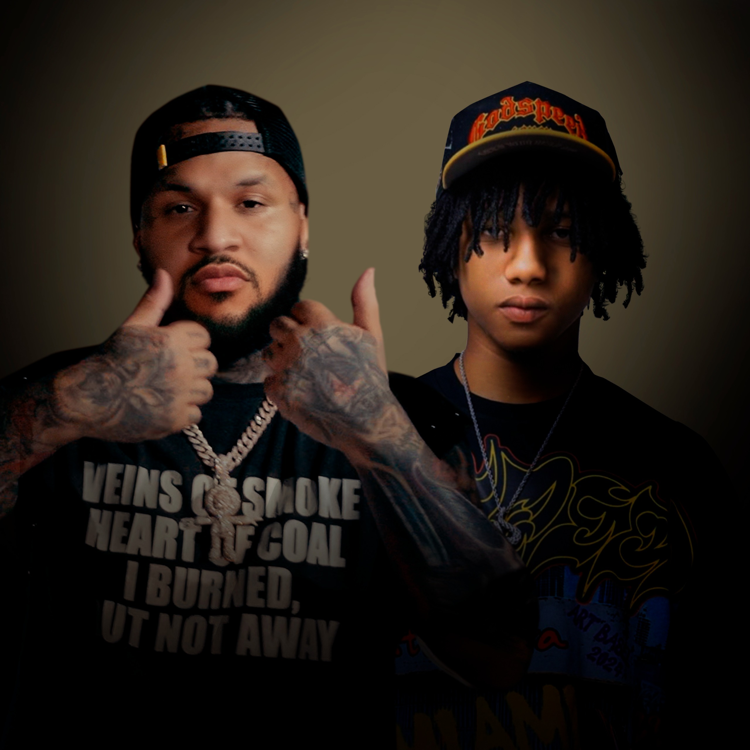 Slayter y Luis Brown