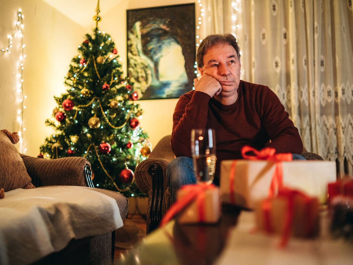 ¡La Navidad te puede poner triste!