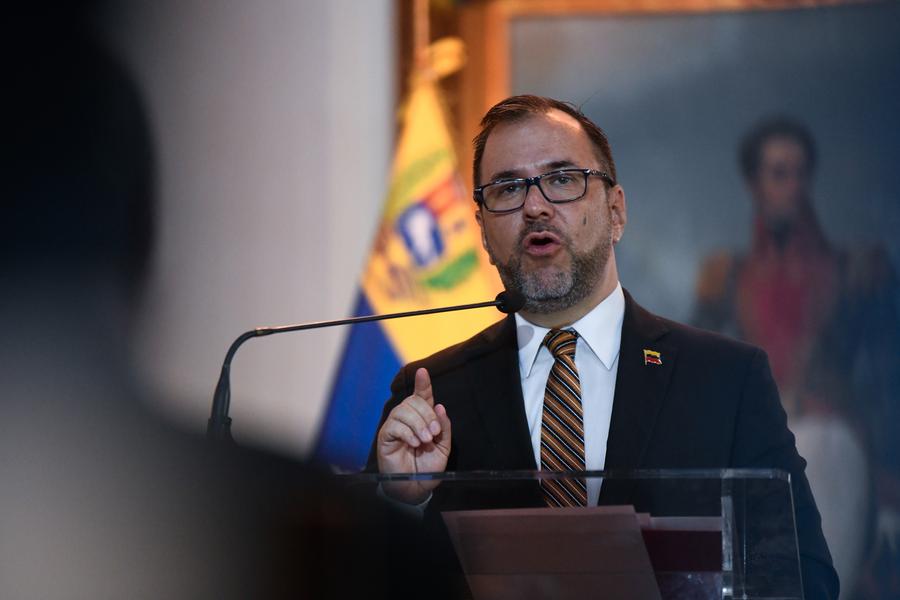 Canciller venezolano, Yván Gil.