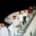 Aterriza en Venezuela un avión estadounidense con migrantes en medio de crisis de vuelos