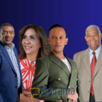 Eugenio Mieses, Ivonne Ferreras, Rafael Padilla y Rubén Darío Aponte