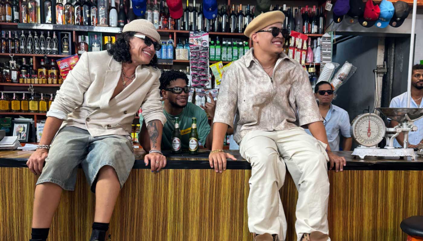 Elvis Crespo y Ebenezer Guerra