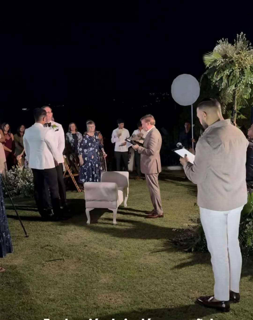 Willy Brewster, boda.