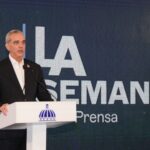 Presidente Luis Abinader, durante La Semanal.