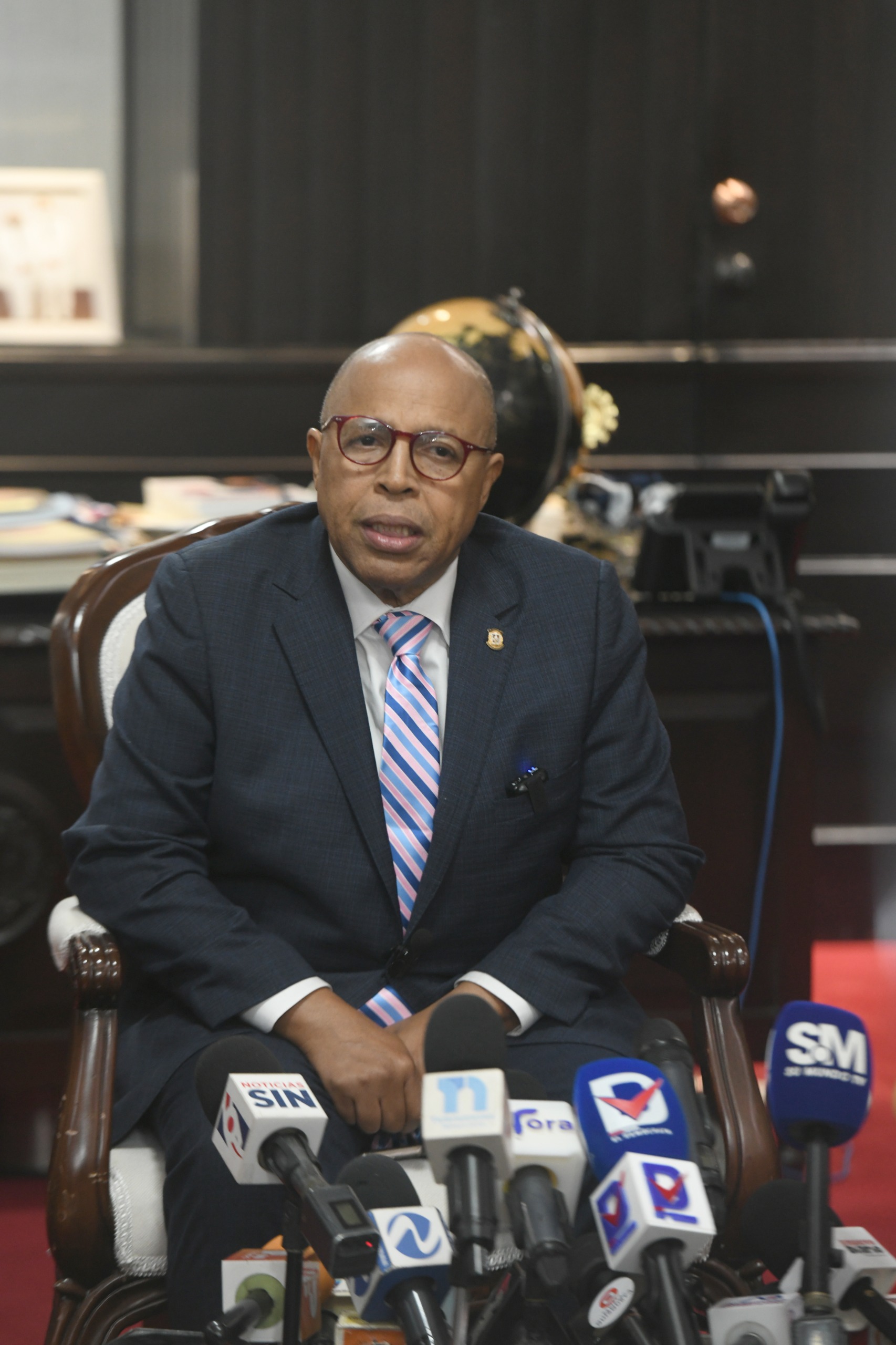 Presidente de la Cámara de Diputados, Alfredo Pacheco.