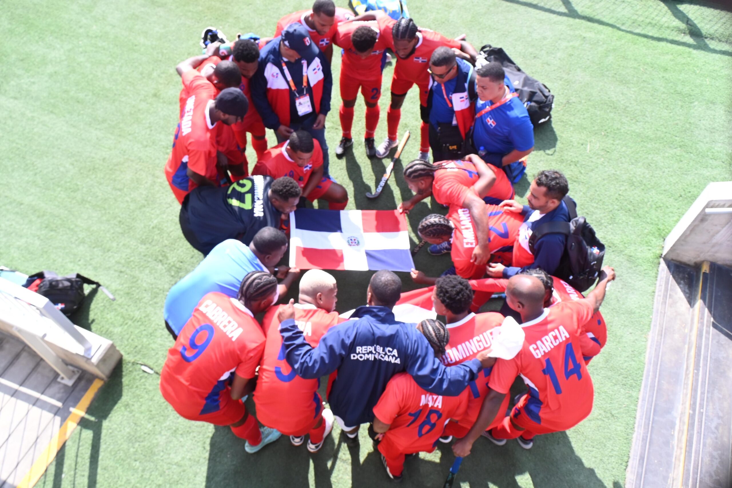 El jugador Luis Ángel Mora anotó el gol de la victoria del equipo dominicano.