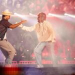 Bad Bunny junto a Romeo Santos