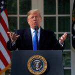 El presidente de Estados Unidos, Donald Trump.