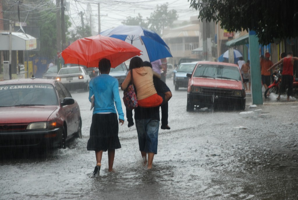 Lluvia en el Gran Santo Domingo