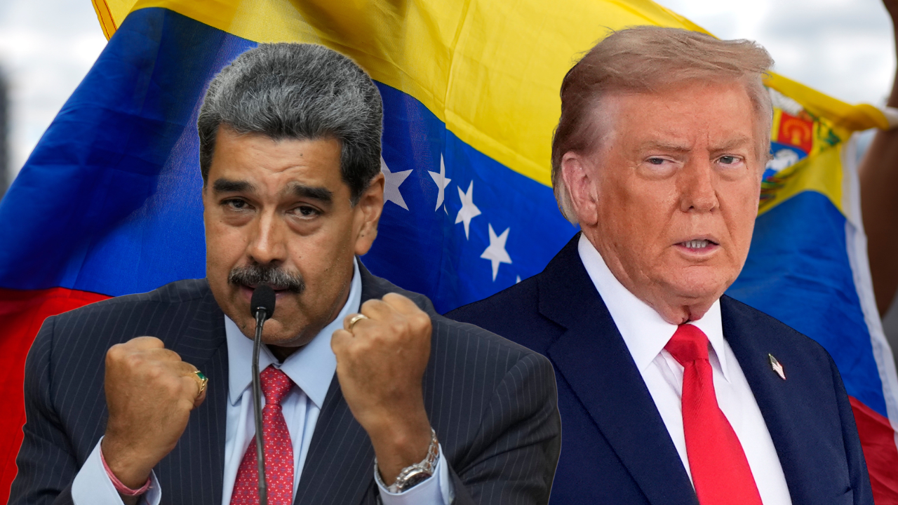 Presidente de Venezuela, Nicolás Maduro y su homólogo de EEUU, Donald Trump