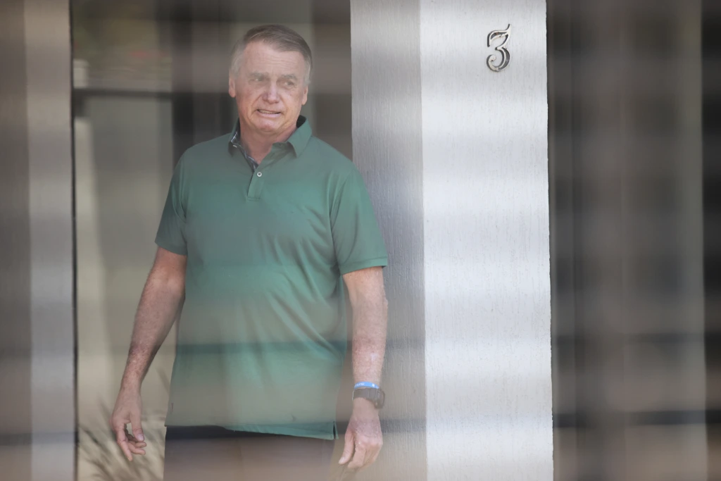 Expresidente brasileño Jair Bolsonaro.