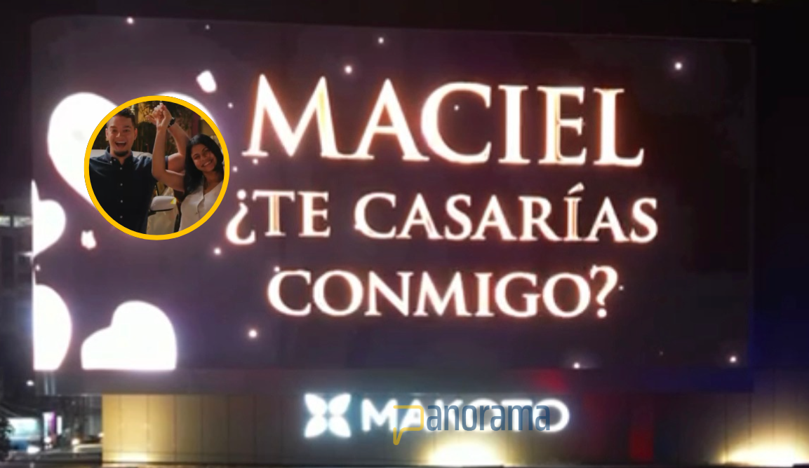 Icónica propuesta de matriminio
