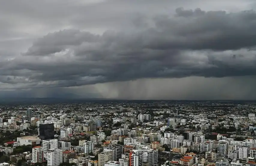 Nubosidad en Santo Domingo / Fuente externa