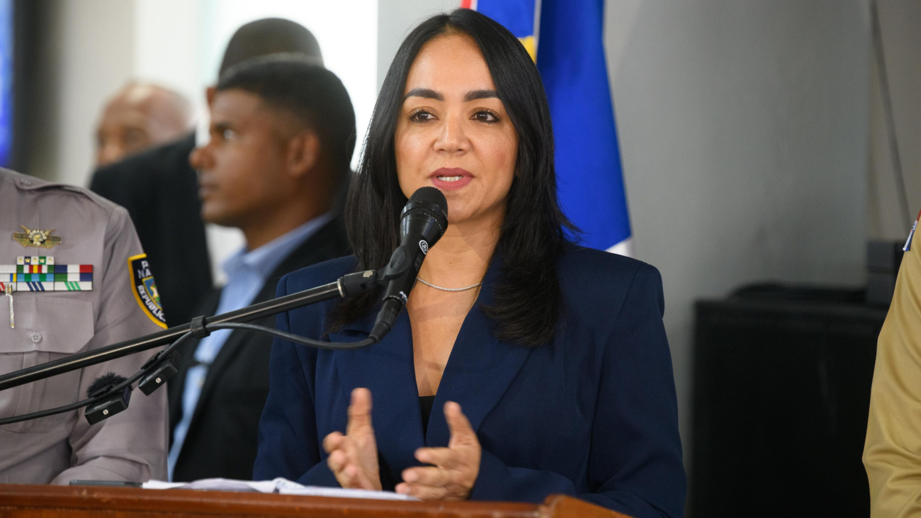 Faride Raful, ministra de Interior y Policía.