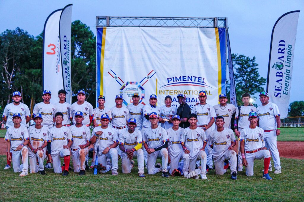 República Dominicana superó 10 por 0 a Puerto Rico en la gran final de la 4ta edición del Pimentel International Baseball Classic U-16 2025 copa Seaborad