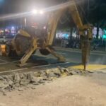 Intrant recula ante reclamo de choferes y retira muro del Malecón; anuncian que instalarán uno más reducido