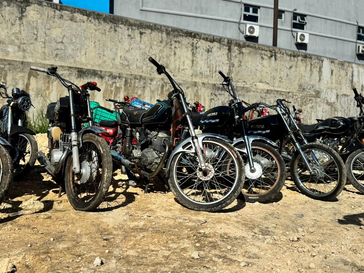 Digesett recupera 30 motocicletas que habían sido sustraídas a sus dueños