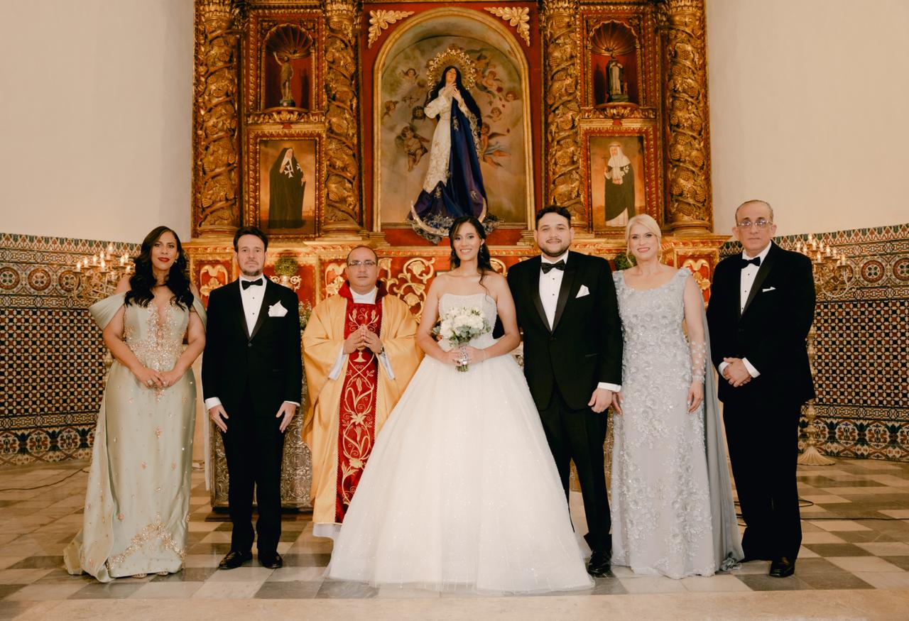 Matrimonio hijos de Susana y Najib. 2025.