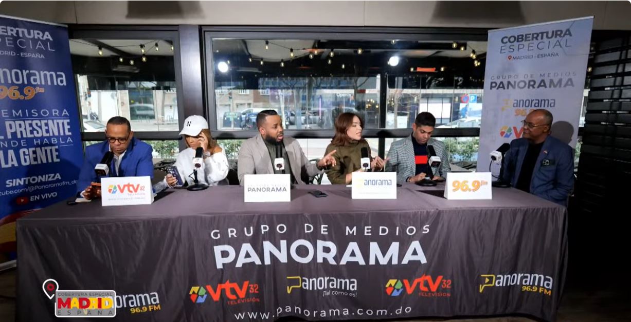El equipo de Medios Panorama entrevisa a Jesús Jourdain.