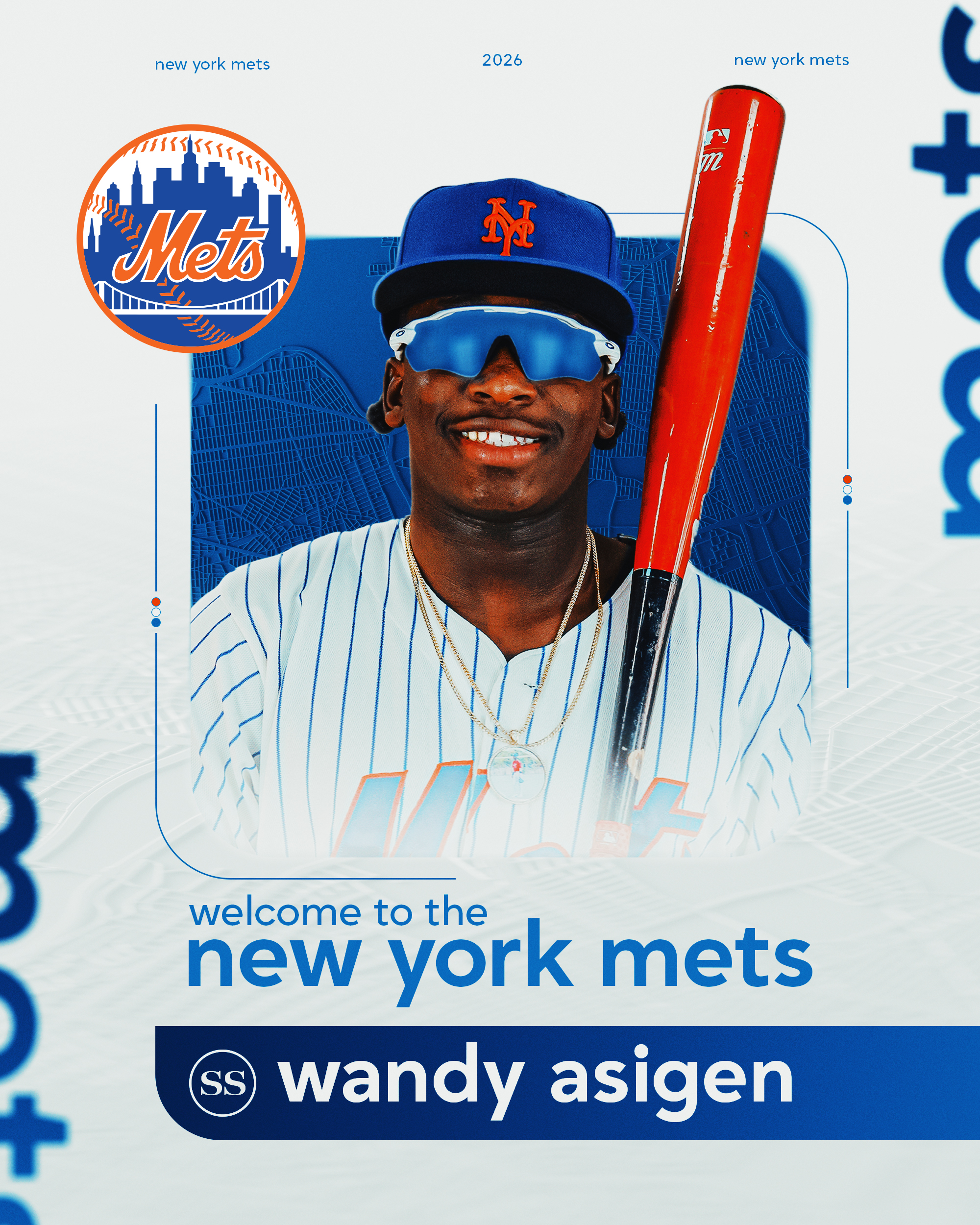 Wandy Asigen es paracorto de República Dominicana y estaba pautado para fichar con los Mets por 3.9 millones de dólares en el draft internacional que inicia este 15 de enero 2026.