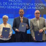 Noris Mercedes, Guido Gómez Mazara y Roberto Cassa