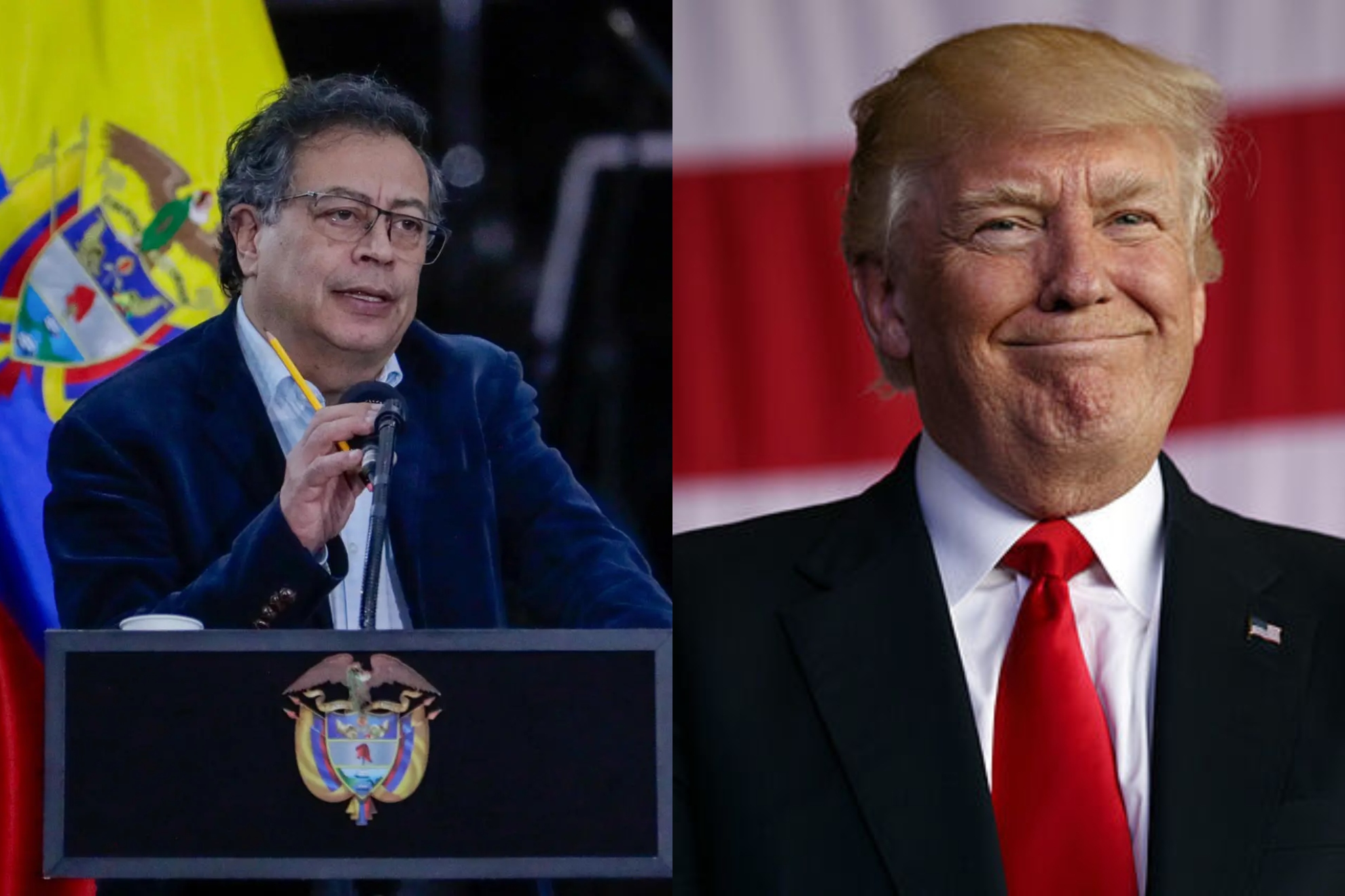 Petro y Trump