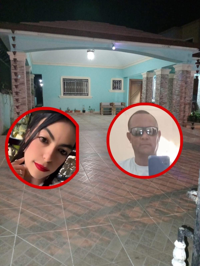 Las víctimas fueron identificadas como Luis Manuel Batista, de 55 años de edad, quien era un empresario agrícola de la zona, y María Magdalena Páez Jerez, de 35 años de edad.