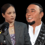 Carmen Josefina Tavares y el bachatero Anthony Santos