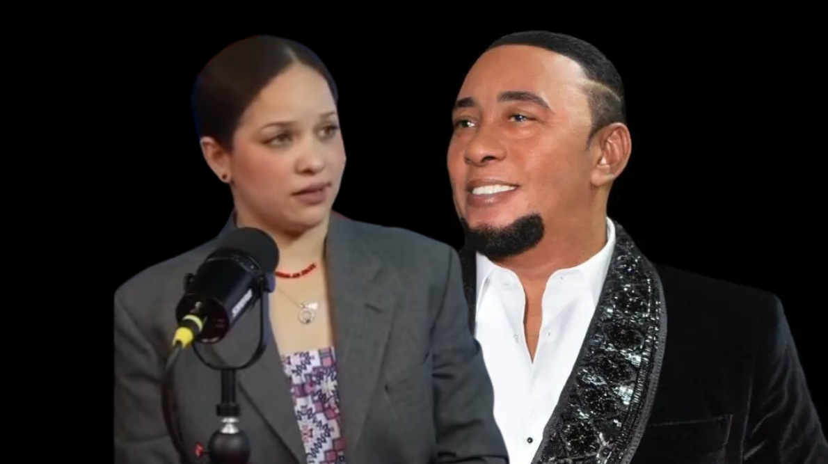 Carmen Josefina Tavares y el bachatero Anthony Santos