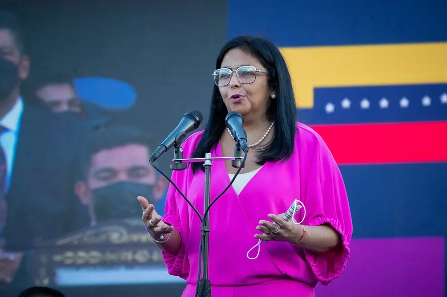 Presidenta encargada de Venezuela, Delcy Rodríguez.