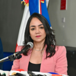 La ministra de Interior y Policía, Faride Raful,