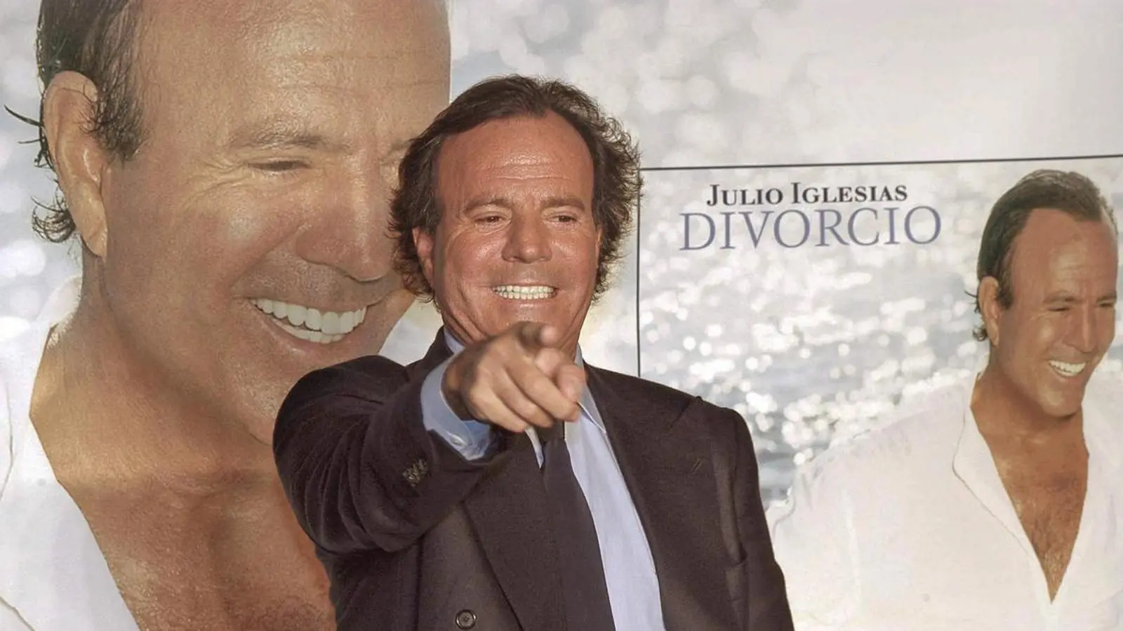 Cantante español Julio Iglesias