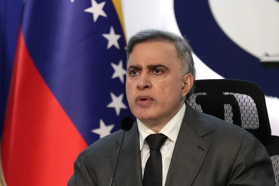 El fiscal general de Venezuela, Tarek William Saab, en una fotografía del 17 de diciembre de 2025. EFE/ Ronald Peña R.