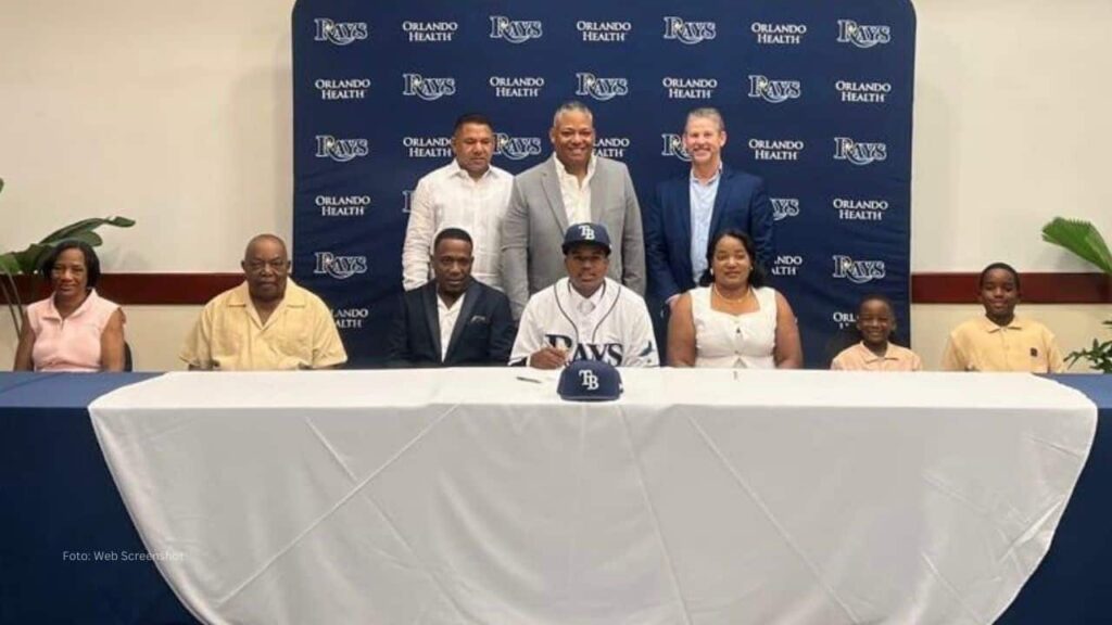 Víctor Valdez es el segundo dominicano con mejor bono en las firmas internacionales, pautado para Tampa Bay Rays desde hace un tiempo.