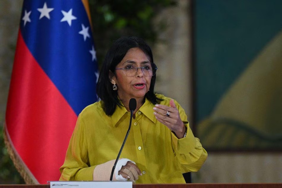 La vicepresidenta ejecutiva de Venezuela, Delcy Rodríguez