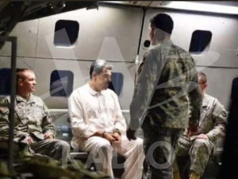 Primera imagen de la captura de Maduro