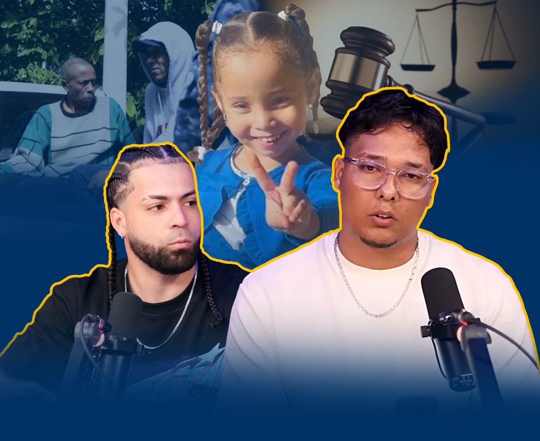 Carlos Manuel y Andy Genao, padre y tío de Brianna. Barrero, Imbert.