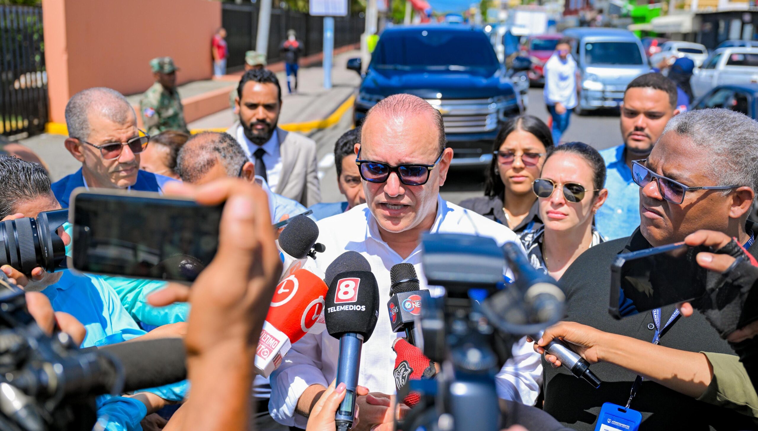 El alcalde de Santiago, Ulises Rodríguez.