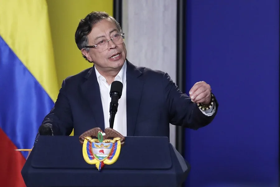 El presidente de Colombia, Gustavo Petro.