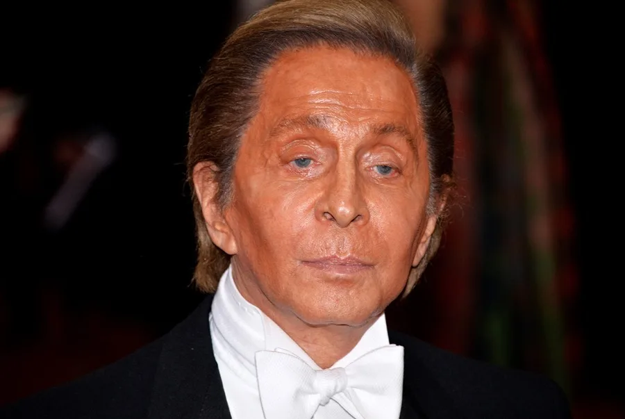 El diseñador italiano Valentino Garavani. EFE