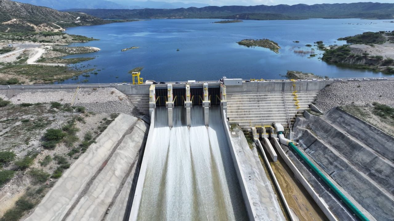 Presa de Monte Grande.