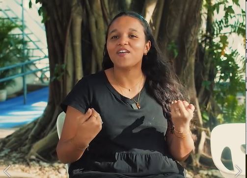 Shanandra Paniagua, estudiante de Comunicación Audiovisual.