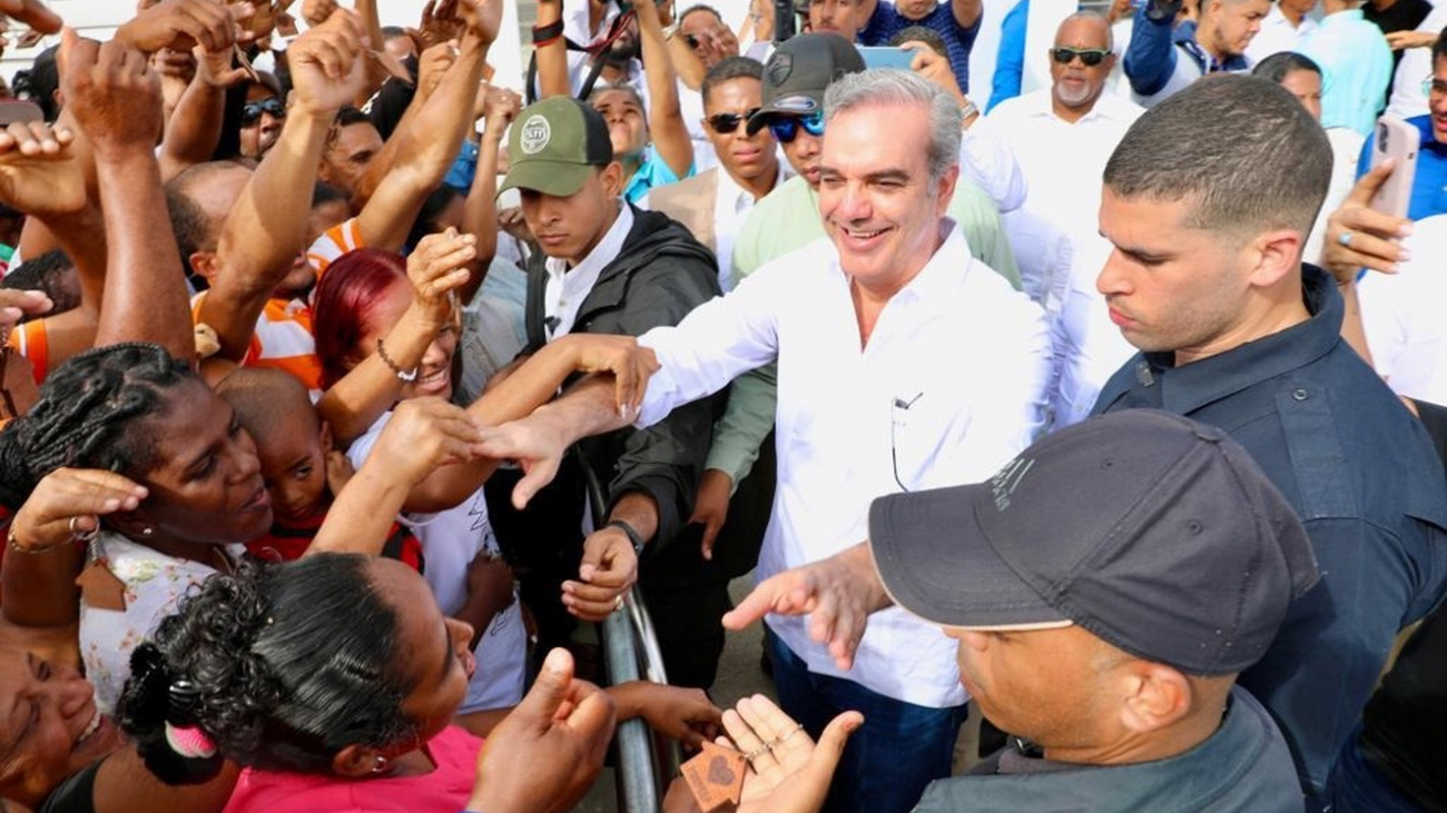 El presidente Luis Abinader