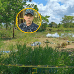 Laguna ubicada en el sector Guanuma, en Sierra Prieta, municipio La Victoria, en Santo Domingo Norte
