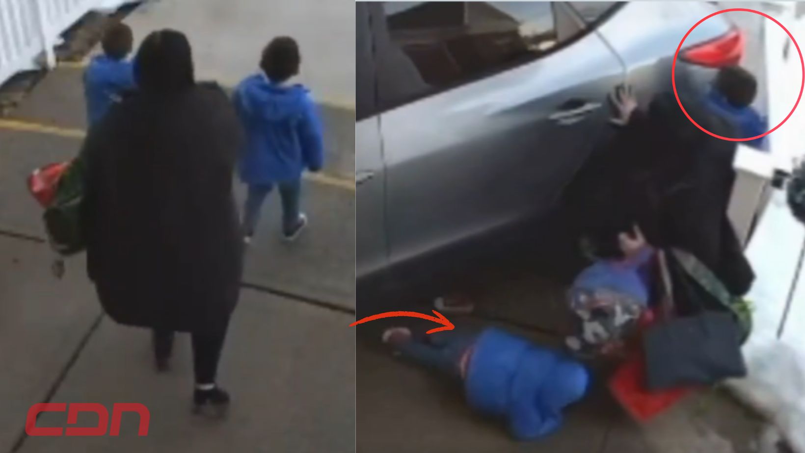 Conductora ebria se estrella contra preescolar en Nueva Jersey y atropella a madre con sus dos hijos