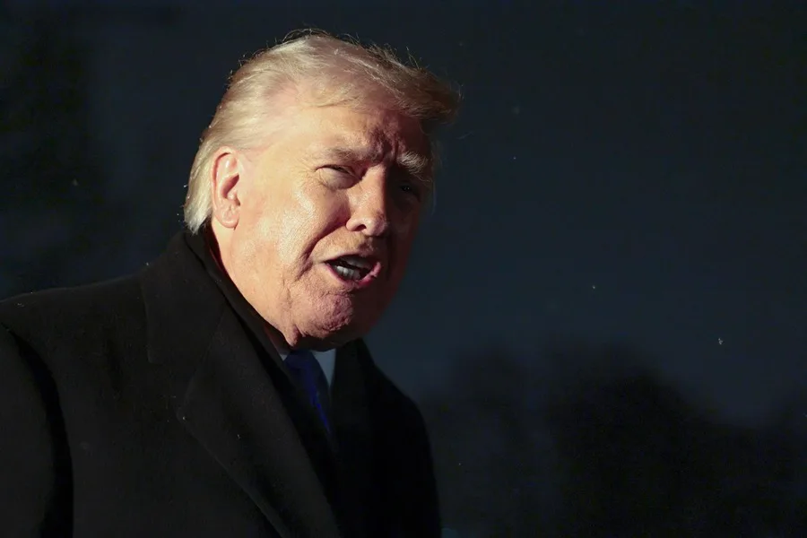 Fotografía de archivo del presidente de Estados Unidos, Donald Trump, en la Casa Blanca, en Washington (EE.UU.). EFE/EPA/ Shawn Thew.