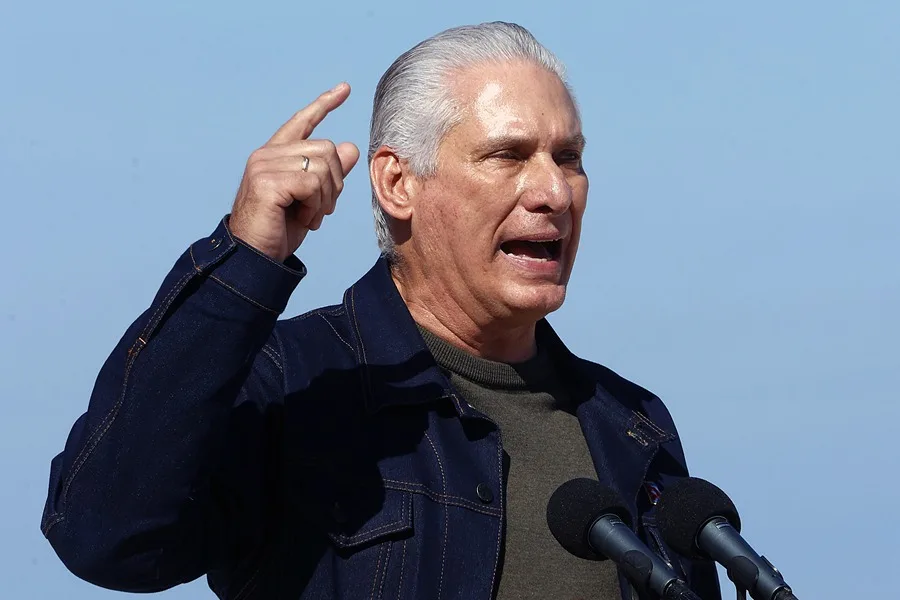 Miguel Diaz-Canel, presidente de Cuba.